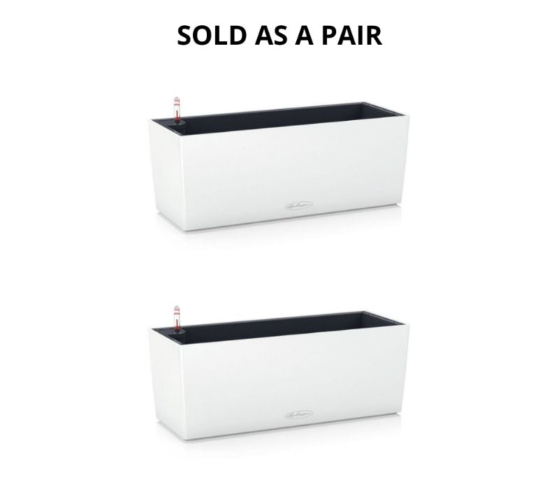 Lechuza Balconera Color PAIR (50 x 19 x 19 cm, White)